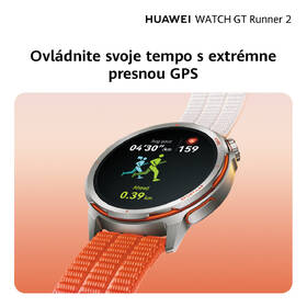 Chytré hodinky Huawei Watch GT Runner 2 NFC oranžové

 obrázek produktu 14 z 19