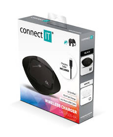 Bezdrátová nabíječka Connect IT Qi CERTIFIED Wireless Fast Charge černá

 obrázek produktu 3 z 3