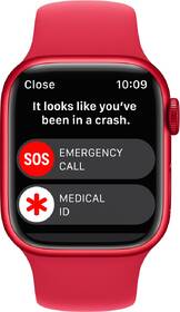 Chytré hodinky Apple Watch Series 8 GPS + Cellular 45mm pouzdro z hliníku (PRODUCT)RED - (PRODUCT)RED sportovní řemínek 

 obrázek produktu 5 z 8