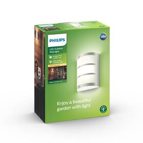 Nástěnné svítidlo Philips Python, LED nerez

 obrázek produktu 2 z 2