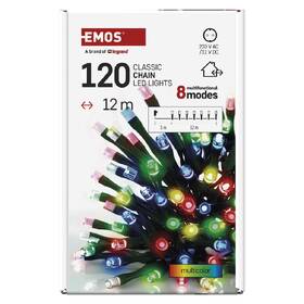 LED řetěz EMOS 120LED řetěz, 12 m, venkovní i vnitřní, multicolor, programy, časovač 

 obrázek produktu 3 z 6