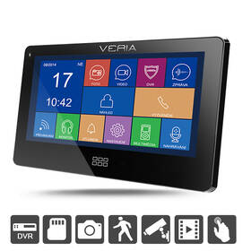 Dveřní videotelefon VERIA set videotelefonu VERIA 7077C + VERIA 230 černý

 obrázek produktu 1 z 3