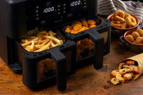 Fritéza horkovzdušná Ariete Air Fryer 4631 Double, 9 l černá

 obrázek produktu 8 z 8