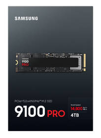 SSD Samsung 9100 PRO 4 TB PCIe 5.0 NVMe černá barva
