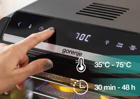 Sušička ovoce Gorenje FDK600DB černá

 obrázek produktu 4 z 12