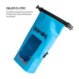 Voděodolné pouzdro FIXED Float Bag 3L, Vandrácký Speciál modré

 obrázek produktu 3 z 4