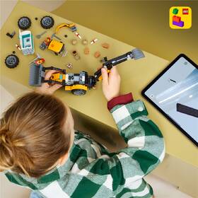 Stavebnice LEGO® City 60480 Žlutý nakladač s rypadlem 

 obrázek produktu 5 z 8