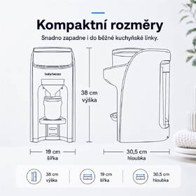 Ohřívač mléka Baby Brezza Formula Pro Advanced Classic bílý

 obrázek produktu 10 z 20