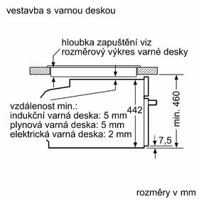 Kompaktní trouba Bosch CSG7584B1 černá barva
