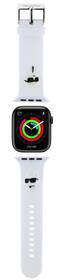 Řemínek Karl Lagerfeld Karl and Choupette na Apple Watch 38/40/41mm bílý

 obrázek produktu 1 z 3