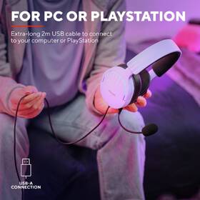 Headset Trust GXT 490P FAYZO, USB fialový

 obrázek produktu 8 z 14