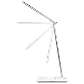 Stolní LED lampička Huslog bezdrátové nabíjení, stmívatelná bílá

 obrázek produktu 3 z 5
