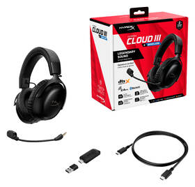 Headset HyperX Cloud III S Wireless černý

 obrázek produktu 8 z 11