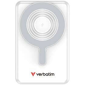 Powerbanka Verbatim magnetická, bezdrátová Charge 'n' Go C+C, displej, 10000 mAh stříbrná

 obrázek produktu 3 z 8