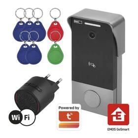Videozvonek EMOS GOSMART IP-20PoE šedý

 obrázek produktu 10 z 15