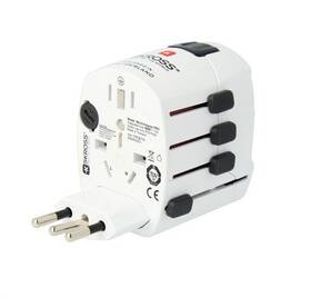 Cestovní adaptér SKROSS PRO pro celý svět bílý

 obrázek produktu 9 z 11