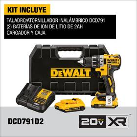 Vrtací šroubovák Dewalt DCD791D2 (s baterií) 

 obrázek produktu 2 z 6