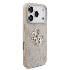 Kryt na mobil Guess PU 4G Metal Logo Strap na Apple iPhone 17 Pro růžový

 obrázek produktu 2 z 7