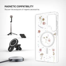 Kryt na mobil FIXED MagBloom s podporou MagSafe na Samsung Galaxy S25 Ultra průhledný

 obrázek produktu 2 z 5
