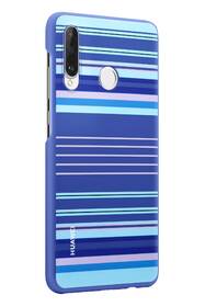 Kryt na mobil Huawei Colorful pro P30 Lite - Blue Lines 

 obrázek produktu 1 z 3