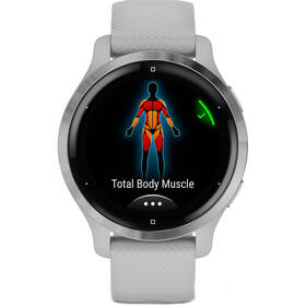 Chytré hodinky Garmin Venu 2S - Silver/Gray Band 

 obrázek produktu 1 z 6
