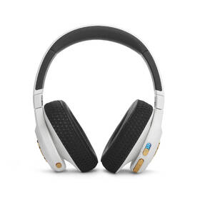Sluchátka JBL Under Armour Project Rock bílá barva
