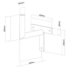 Držák satelitní antény STELL SHO 1120, 25 cm 

 obrázek produktu 3 z 3