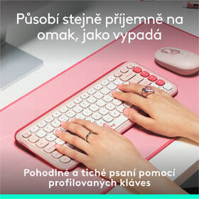 Klávesnice Logitech POP ICON, US layout růžová

 obrázek produktu 3 z 10