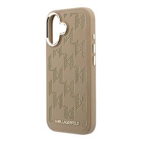 Kryt na mobil Karl Lagerfeld PU Perforated Monogram MagSafe na Apple iPhone 17 béžový

 obrázek produktu 4 z 6