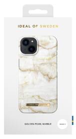 Kryt na mobil iDeal Of Sweden Fashion na Apple iPhone 13 - Golden Pearl Marble 

 obrázek produktu 2 z 2