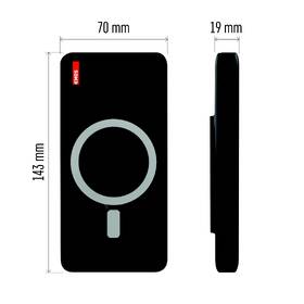 Powerbanka EMOS WI 1021D, 10000 mAh, 22,5W + Wireless černá

 obrázek produktu 9 z 10