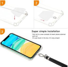 Popruh na krk CPA na telefon, univerzální růžový

 obrázek produktu 4 z 11