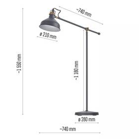 Stojací lampa EMOS ARTHUR šedá

 obrázek produktu 5 z 6