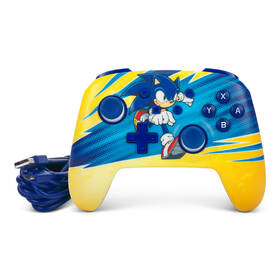 Gamepad PowerA Enhanced Wired - Nintendo Switch - Sonic Boost 

 obrázek produktu 4 z 11