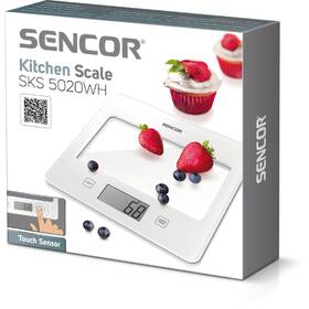 Kuchyňská váha Sencor SKS 5020WH bílá

 obrázek produktu 1 z 1