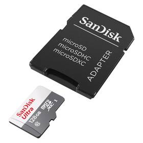 Paměťová karta SANDISK 128GB UHS-I U1 (100R/20W) + adaptér 

 obrázek produktu 1 z 2