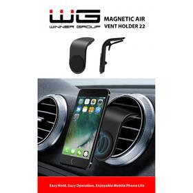 Držák na mobil WG 22, magnetický černý

 obrázek produktu 4 z 4