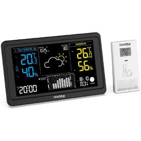 Meteorologická stanice GARNI 618 Precise černá barva
