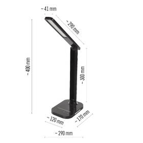 Stolní LED lampička EMOS CARSON černá

 obrázek produktu 7 z 14