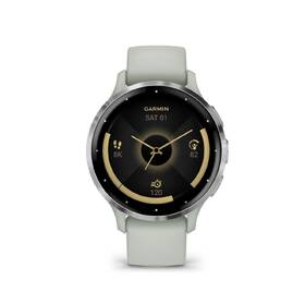 Chytré hodinky Garmin Venu 3S - Silver / Sage Gray Silicone Band 

 obrázek produktu 2 z 3