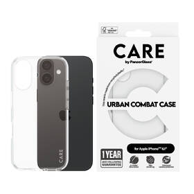 Kryt na mobil PanzerGlass CARE Urban Combat na Apple iPhone 16 průhledný

 obrázek produktu 1 z 3