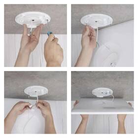 Stropní svítidlo EMOS FLORI, 42x42xcm, 22W, 2200lm, neutrální bílá bílé

 obrázek produktu 4 z 5
