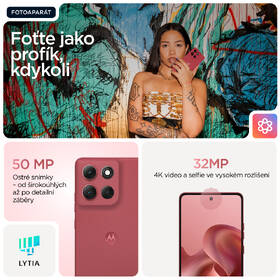 Mobilní telefon Motorola Moto G86 Power 5G 12 GB / 256 GB červený

 obrázek produktu 5 z 20