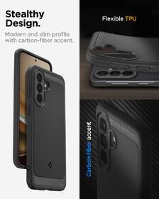 Kryt na mobil Spigen Rugged Armor - Samsung Galaxy A37 5G černý

 obrázek produktu 9 z 14