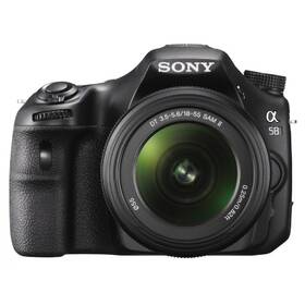 Digitální fotoaparát Sony SLTA58K + 18-55 mm černý

 obrázek produktu 1 z 17