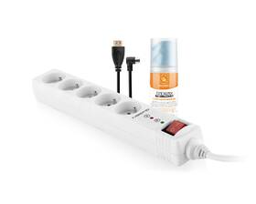 Přepěťová ochrana GoGEN TV STARTER KIT 1 bílá

 obrázek produktu 1 z 7