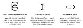 Robotický vysavač Niceboy i3 White 

 obrázek produktu 9 z 10