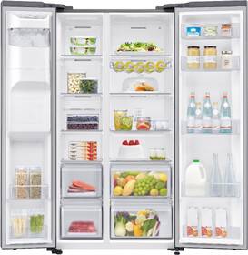Americká lednice Samsung RS65DG54R3S9EO stříbrná barva
 Americká lednice Samsung RS65DG54R3S9EO stříbrná barva