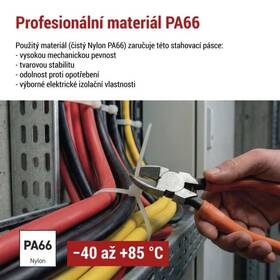 Stahovací pásky EMOS 450×7,6MM, 25KS bílé

 obrázek produktu 7 z 8
