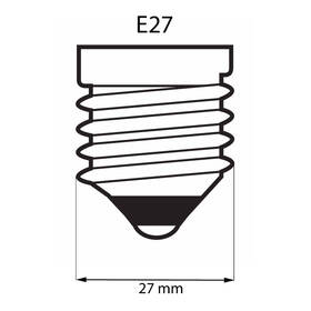 Žárovka LED EMOS klasik, 7,3W, E27, teplá bílá 

 obrázek produktu 5 z 5